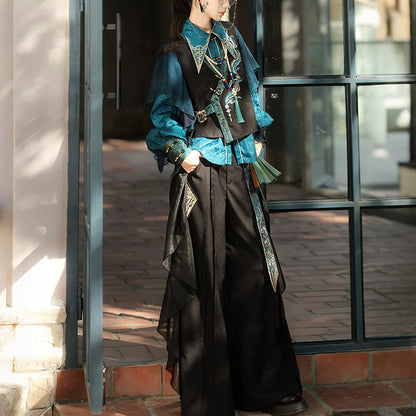 Hanfu Vest Top Pants Set SE23716