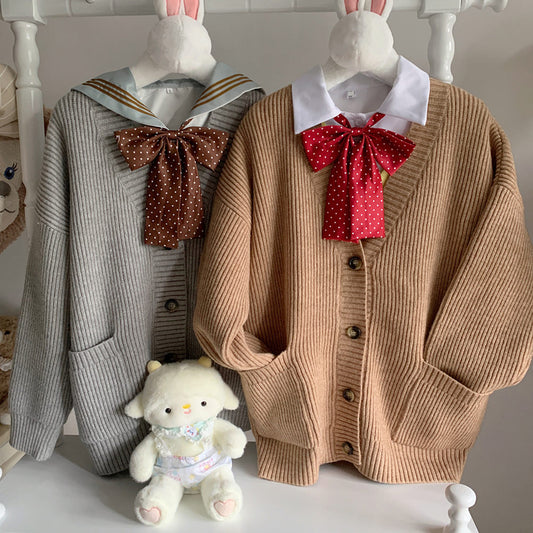 JK Knitted Cardigan Sweater Coat SE23681