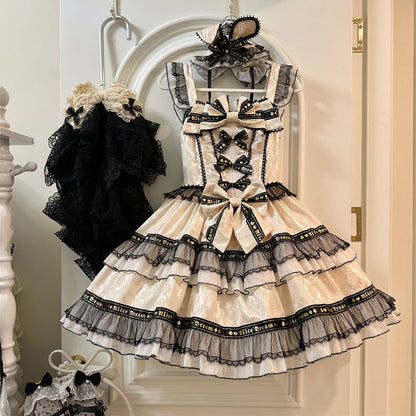 Japanese Plaid Bow Dress SE23258