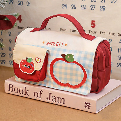 Kawaii Checkered Pencil Case SE23910