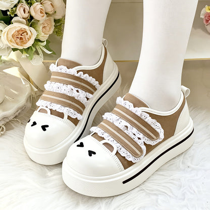 Kawaii Rabbit Ears Canvas Shoes SE23912