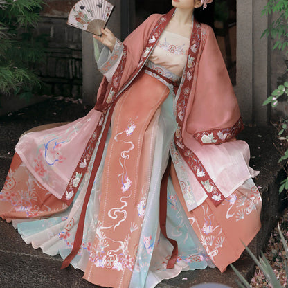 Kawaii Rabbit Flower Dress Set SE22749