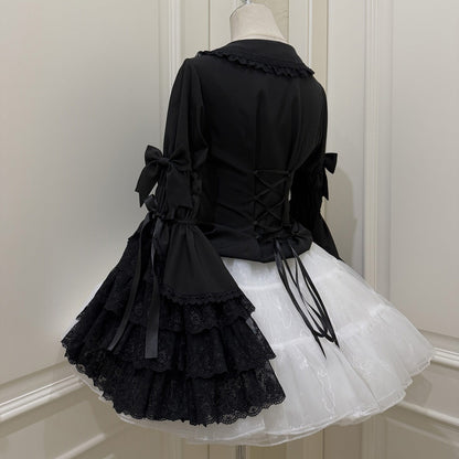 Lace Bow Blouse SE23915