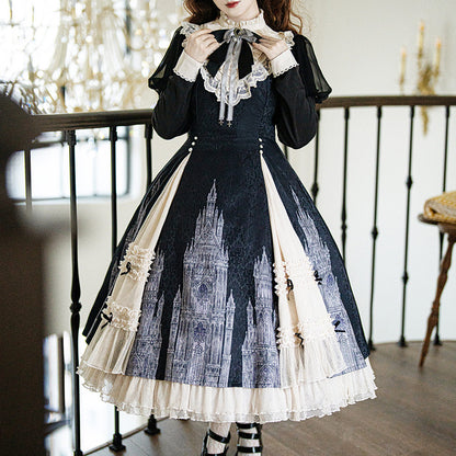 Lace Bow Castle Dress SE23736