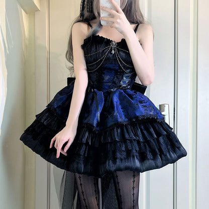 Lace Bow Floral Dress SE23266