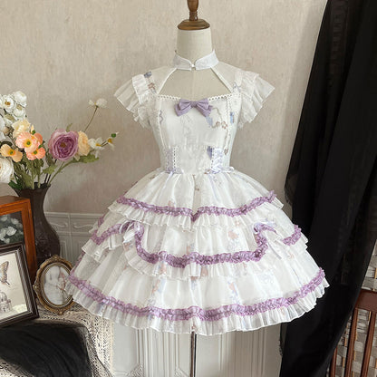 Lace Bow Lolita Dress SE22717