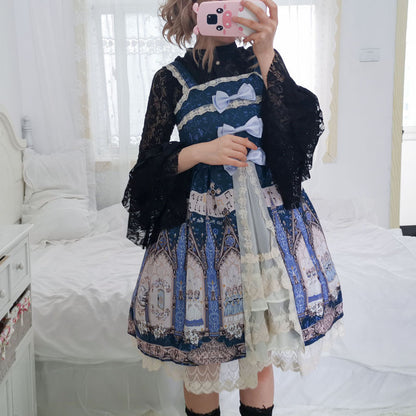 Lace Bow Lolita Dress SE22933
