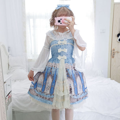 Lace Bow Lolita Dress SE22933