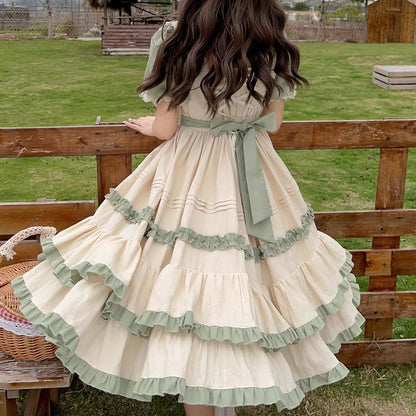Lace Bow Lolita Dress SE22970