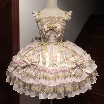 Lace Bow Lolita Dress SE23574