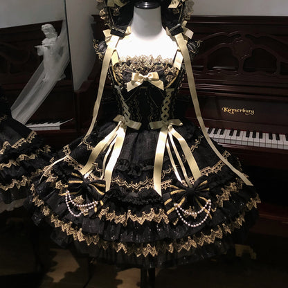 Lace Bow Lolita Dress SE23574