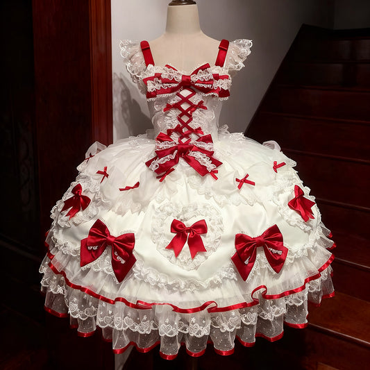 Lace Bow Lolita Slip Dress SE23773