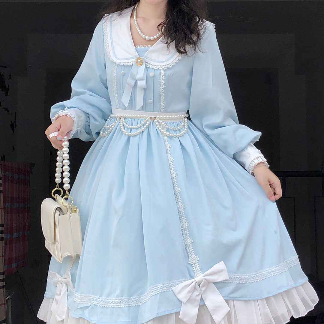 Lace Bow Princess Dress SE22899