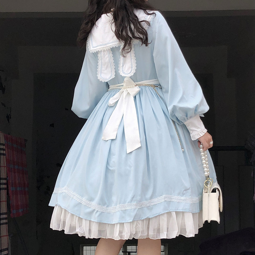 Lace Bow Princess Dress SE22899