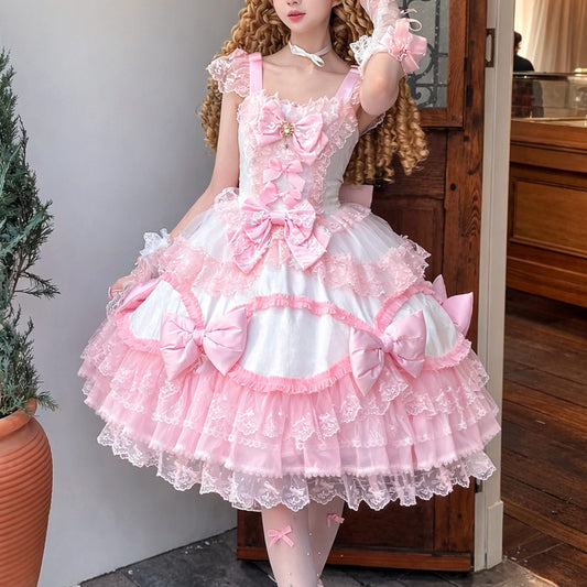 Lace Bow Princess Dress SE23901