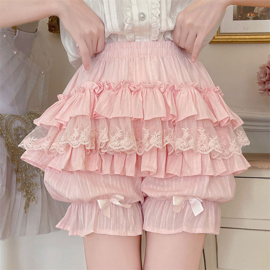 Lace Bow Pumpkin Pants SE23267
