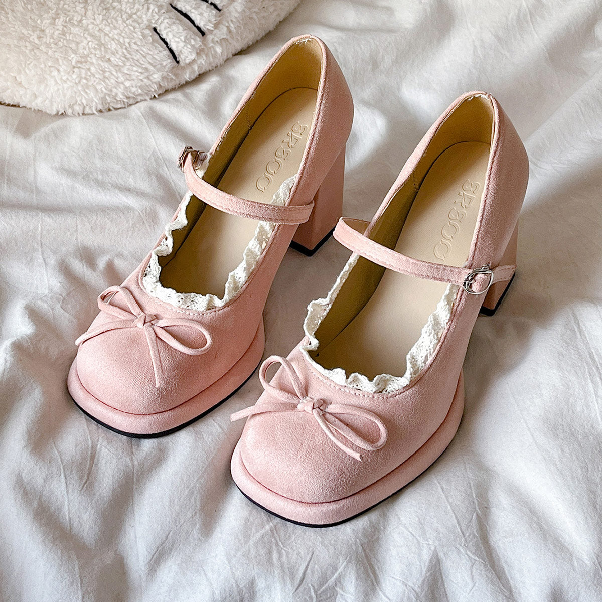 Lace Bow Shoes SE23938