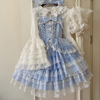 Lace Bow Slip Dress SE23711