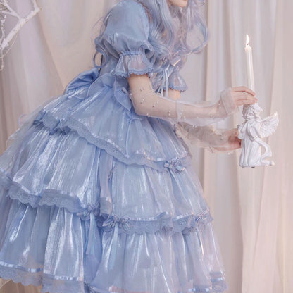 Lace Butterfly Flower Dress SE22756