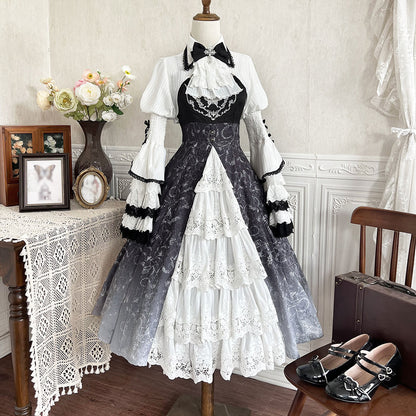 Lace Butterfly Flower Dress Set SE23262