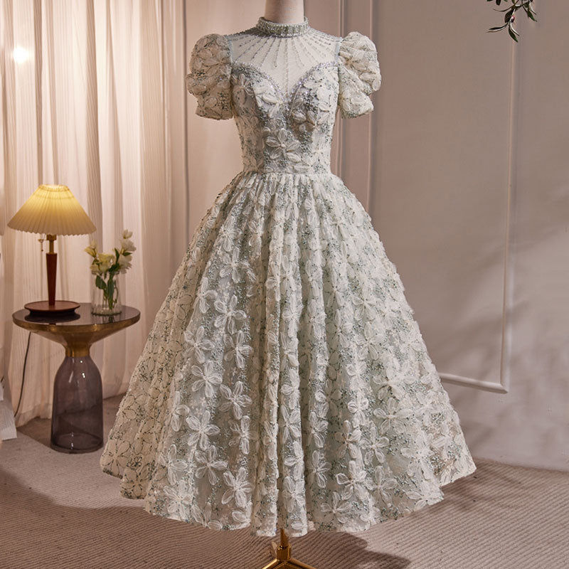 Lace Floral Party Dress SE22878