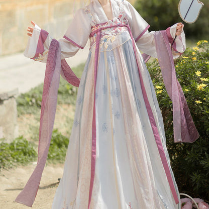 Lace Flower Hanfu Dress SE22709