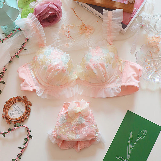 Lace Flower Underwear Set SE23616