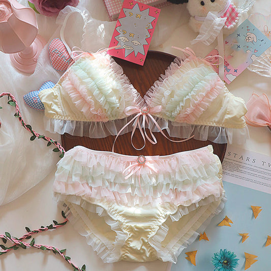 Lace Rainbow Underwear Set SE23645