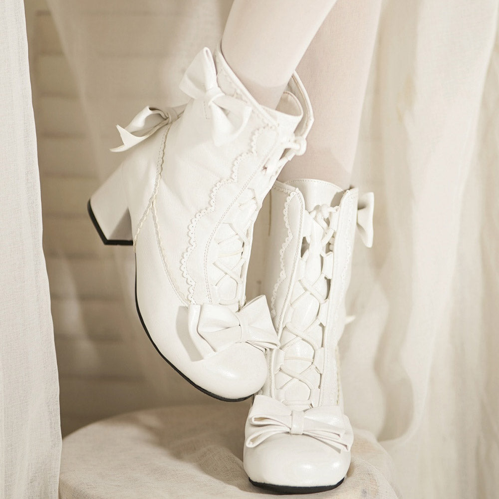 Lolita Bow Boots SE23791