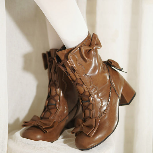 Lolita Bow Boots SE23791