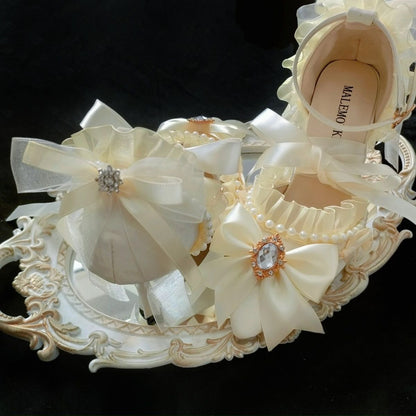 Lolita Bow Heel Shoes SE23930