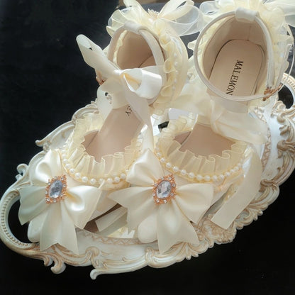 Lolita Bow Heel Shoes SE23930