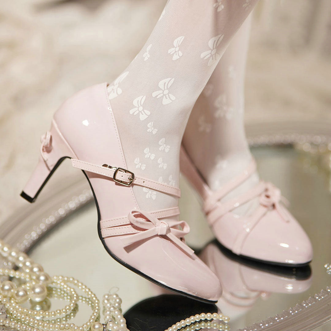 Lolita Bow Heels Shoes SE23203