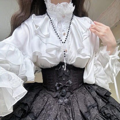Lolita Bow Long Sleeve Shirt SE23576