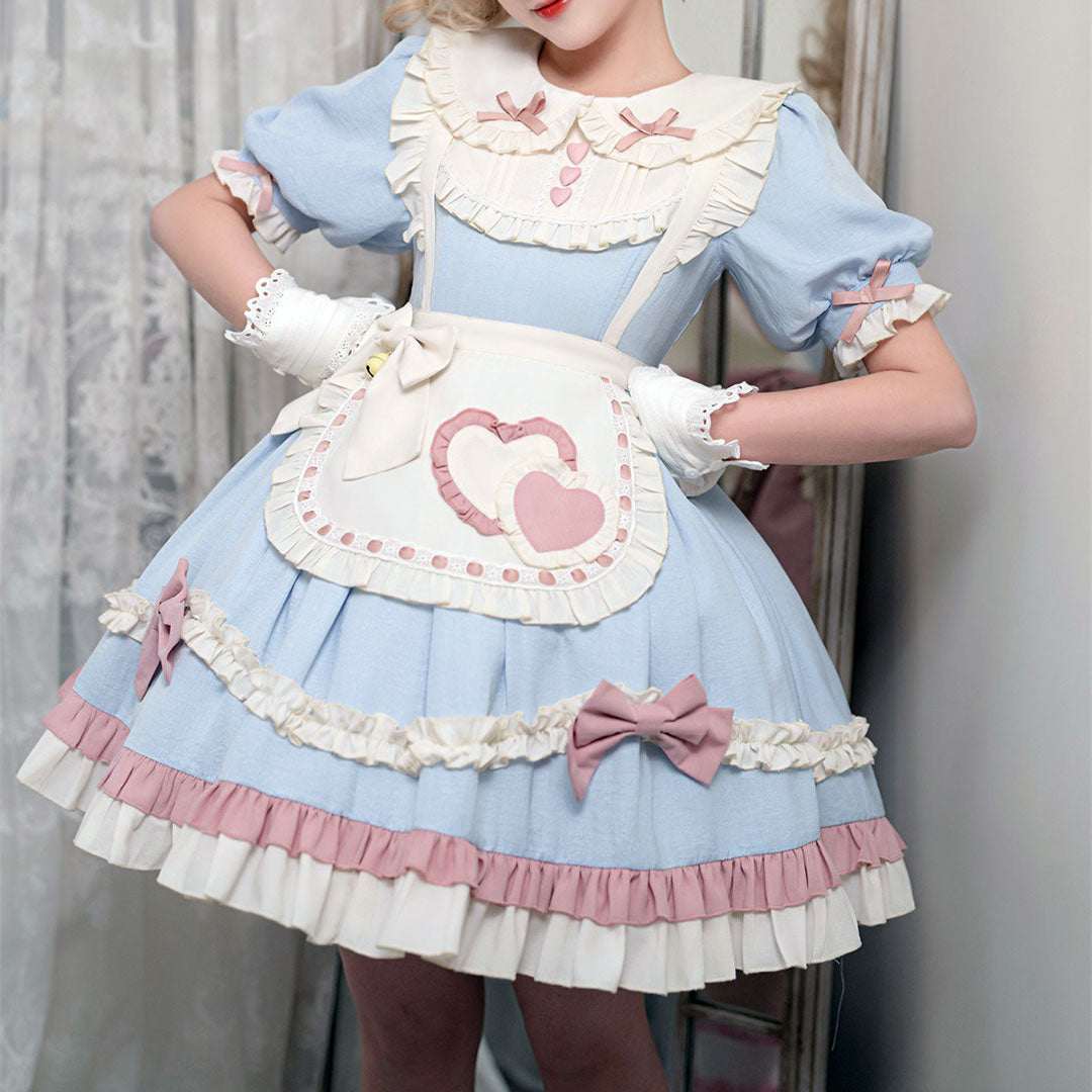 Lolita Bow Maid Dress SE23111