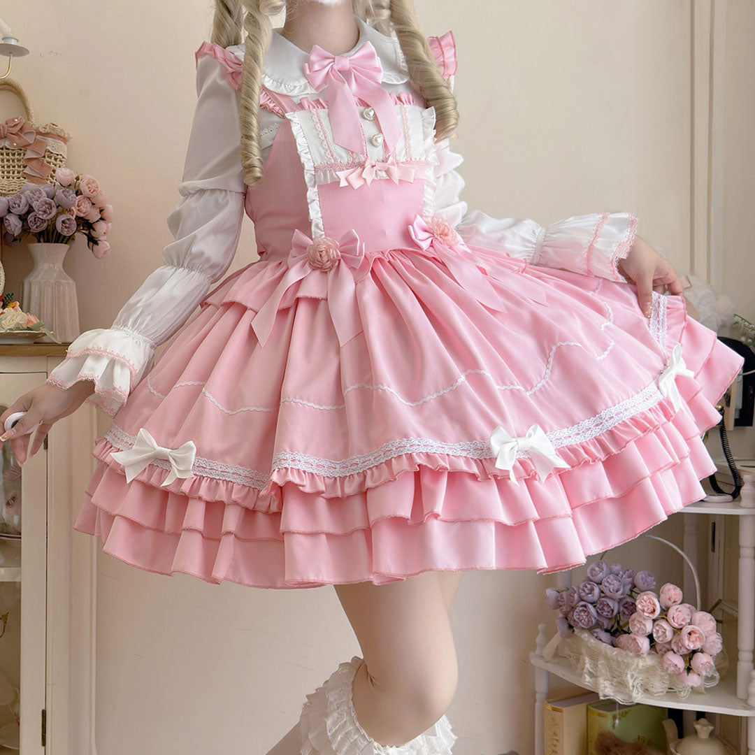 Lolita Bow Suspender Dress SE23260