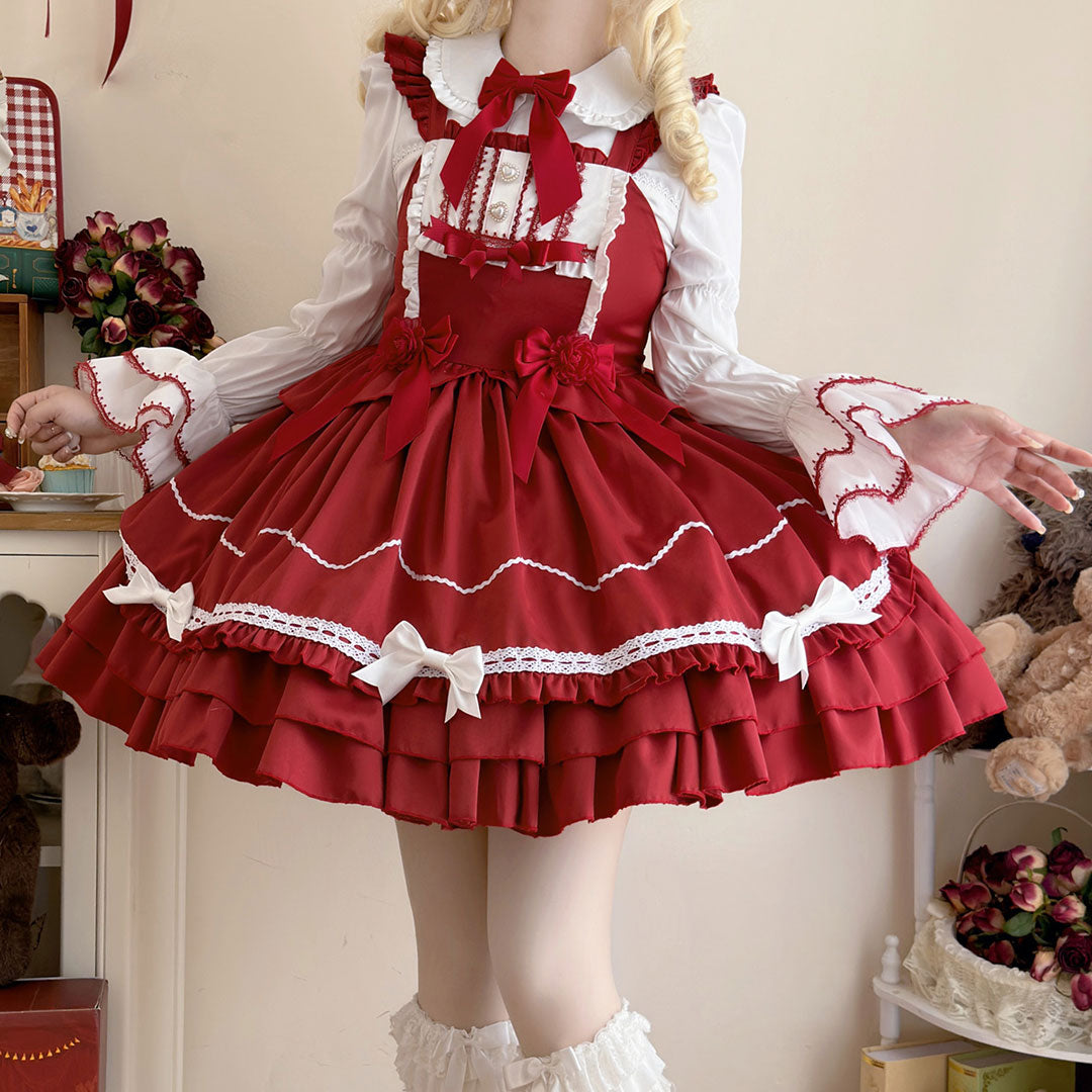 Lolita Bow Suspender Dress SE23260