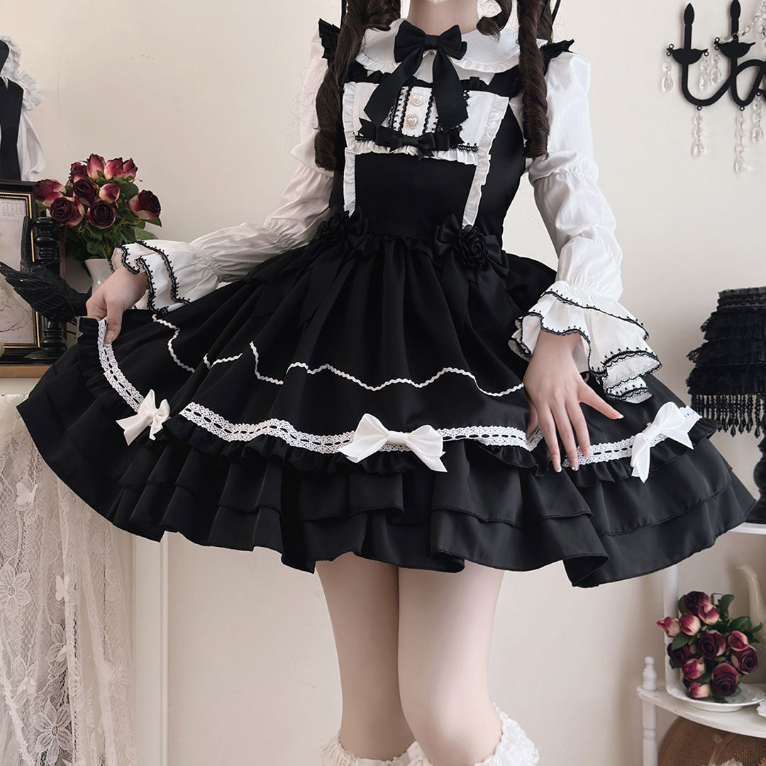 Lolita Bow Suspender Dress SE23260