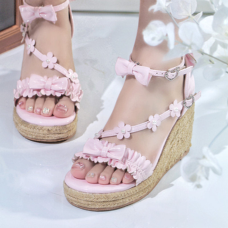 Lolita Floral Platform Sandals SE23950