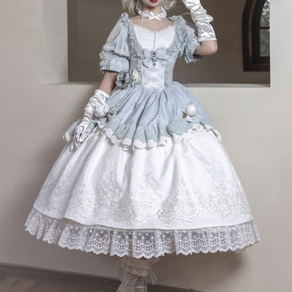 Lolita Flower Lace Dress SE22740