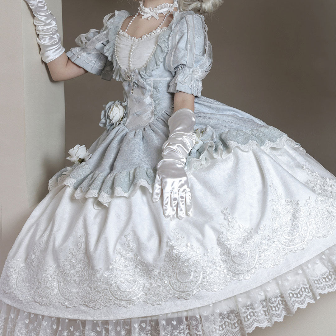 Lolita Flower Lace Dress SE22740