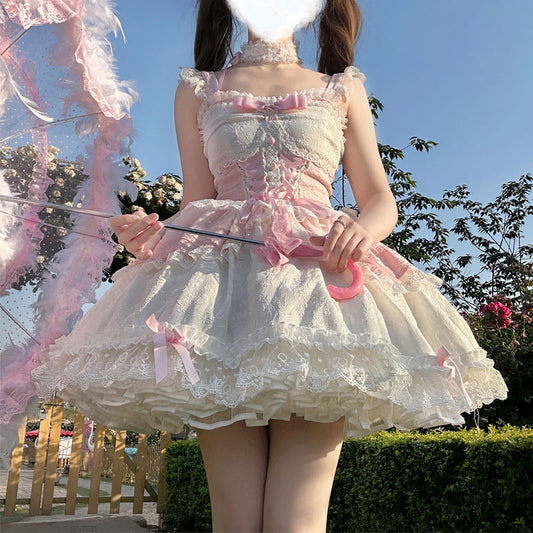 Lolita Lace Floral Dress SE23286