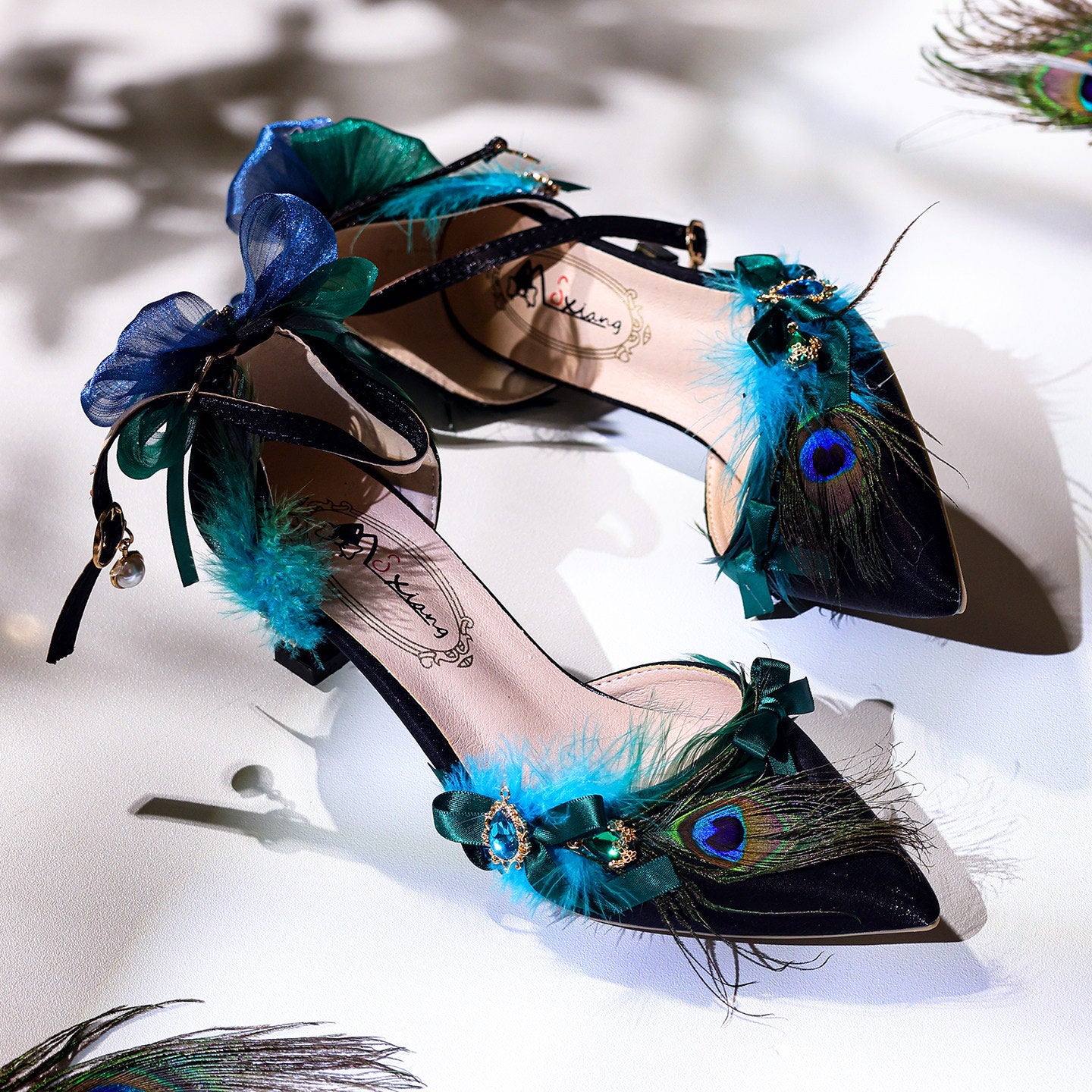 Lolita Peacock Heels Shoes SE23951