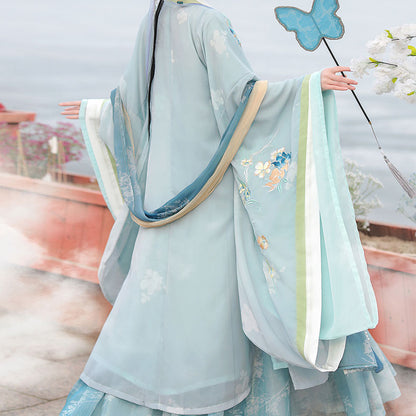 Lotus Blue Hanfu Dress SE22735