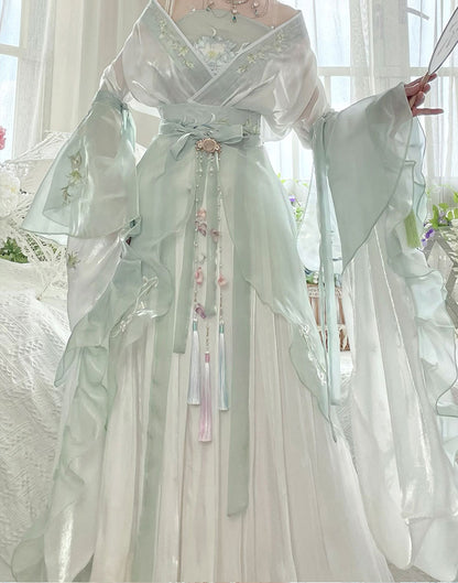 Lotus Flower Hanfu Dress SE22867