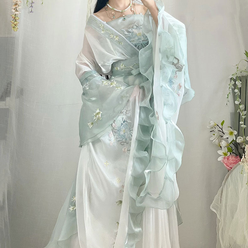 Lotus Flower Hanfu Dress SE22867