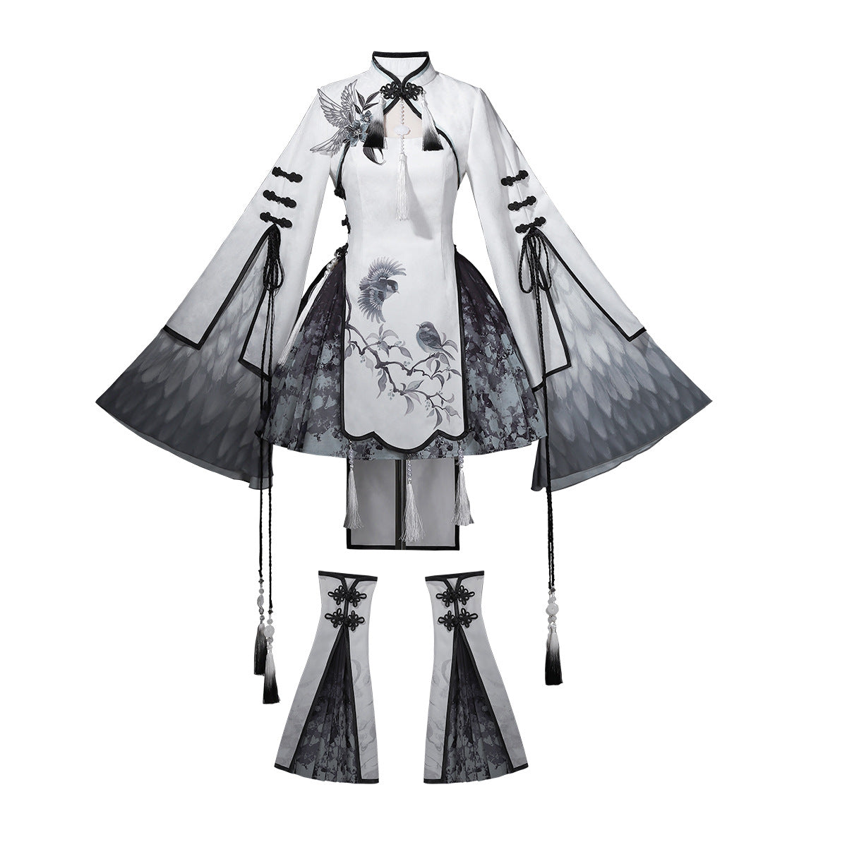Magpie Flowing Tassel Hanfu Dress Set SE23879