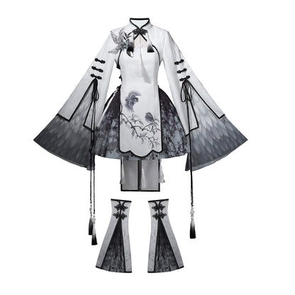 Magpie Flowing Tassel Hanfu Dress Set SE23879