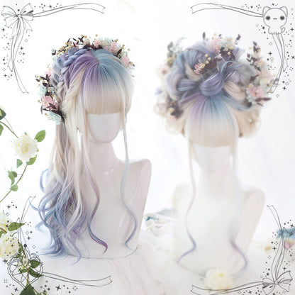 Purple Gradient Wigs SE23293