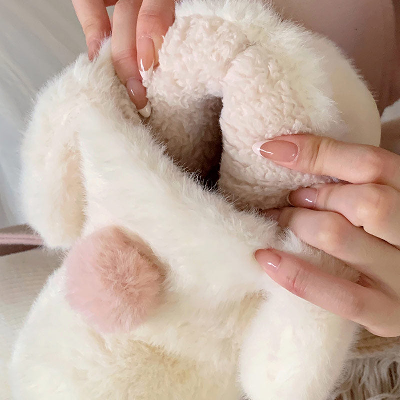 Rabbit Plush Cotton Shoes SE23824